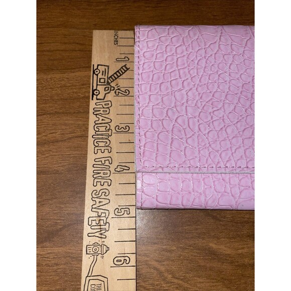 New Tuscan Designs Pink Pebble Travel Jewelry Organizer Trifold Storage Wallet - Picture 11 of 11